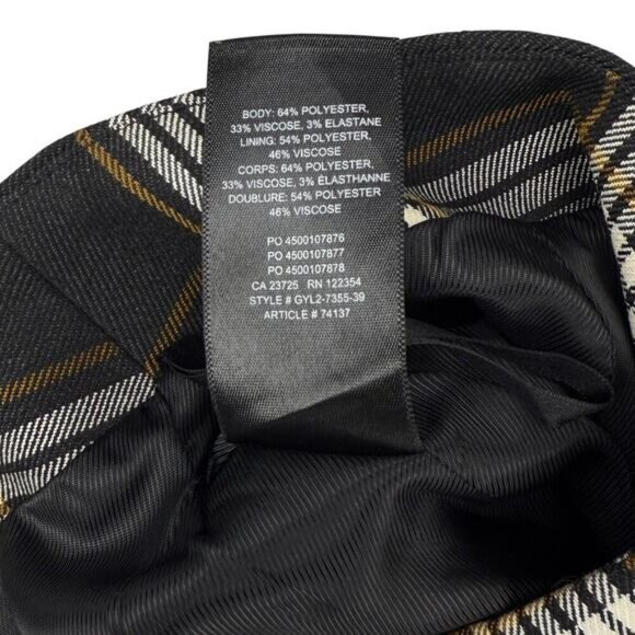 SUNDAY BEST Aritzia Mandy High-Rise Mini Skirt Sz 0 Plaid - Picture 5 of 6